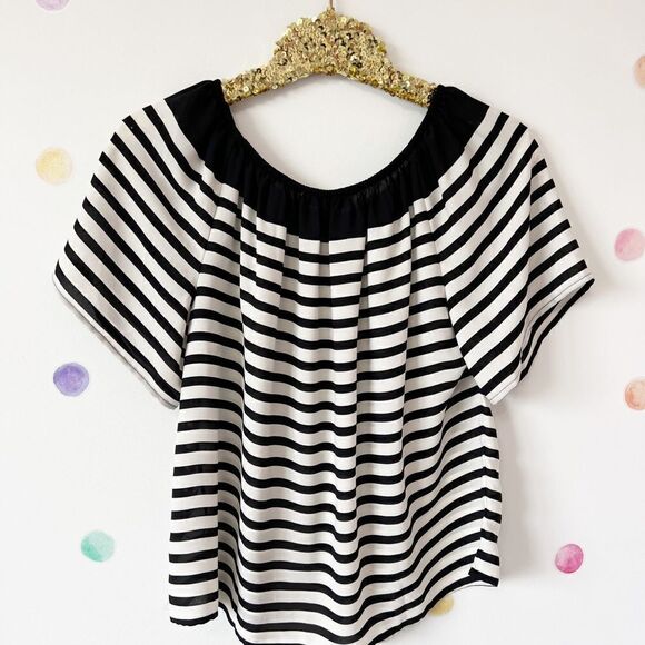 Loft Striped Blouse - Picture 5 of 5